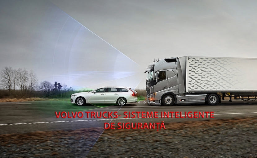 Volvo Trucks-Sisteme inteligente de siguranță care reduc riscul accidentelor